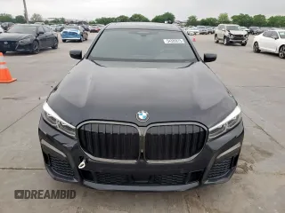 2022 BMW 7 Series 750i xDrive with VIN WBA7U2C0XNCH51378, listed as a Copart auction lot 54385875 with 23,990 mi miles and Clean Title. Bid and sale history available at carsss.com. Image 5.