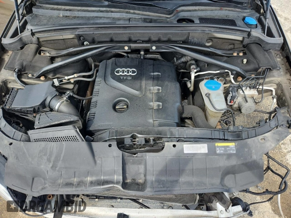 2014 Audi Q5 Premium Plus with VIN WA1LFAFP1EA026298, listed as a Copart auction lot 61729075 with 124,165 mi miles and Non repairable. Bid and sale history available at DreamBid. Image 12.