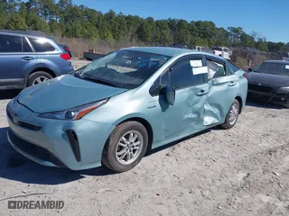 2020 Toyota Prius L Eco with VIN JTDKARFU8L3121625, listed as a IAAI auction lot 41700747 with 79,721 mi miles. Bid and sale history available at carsss.com. Image 17.