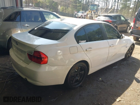 2007 BMW 3 Series 335xi with VIN WBAVD53517A007930, listed as a IAAI auction lot 41901519 with 146,490 mi miles and . Bid and sale history available at carsss.com. Image 4.