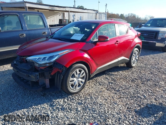 2020 Toyota C-HR LE with VIN JTNKHMBXXL1090061, listed as a IAAI auction lot 41124269 with 99,034 mi miles. Bid and sale history available at carsss.com. Image 2.