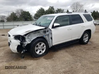 2023 Toyota 4Runner SR5 with VIN JTEEU5JR7P5297006, listed as a Copart auction lot 53828885 with 34,777 mi miles and Salvage title. Bid and sale history available at DreamBid. Image 1.