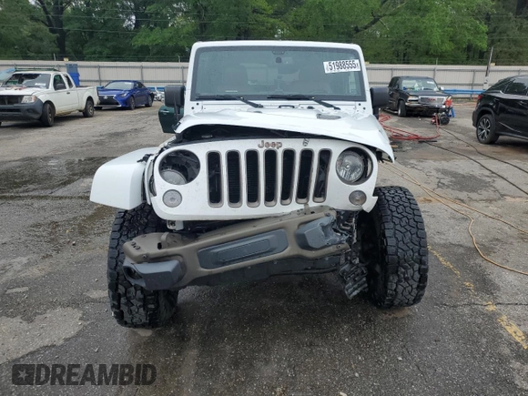 2016 Jeep Wrangler Sahara z VIN 1C4AJWBG3GL286692, wystawiony jako Copart lot #51988555 z przebiegiem 109 764 mil mil oraz Szkoda całkowita • Salvage title. Historia ofert i sprzedaży dostępna na DreamBid. Obrazek 5.