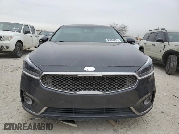 2017 Kia Cadenza Premium with VIN KNALC4J16H5057334, listed as a Copart auction lot 43072455 with 121,780 mi miles and Clean Title. Bid and sale history available at carsss.com. Image 5.