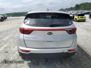 2018 Kia Sportage LX with VIN KNDPM3AC9J7345520, listed as a Copart auction lot 55182585 with 97,942 mi miles and Clean Title. Bid and sale history available at DreamBid. Image 6.