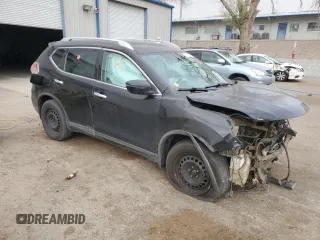 2016 Nissan Rogue S with VIN KNMAT2MT0GP704017, listed as a Copart auction lot 51605025 with 139,089 mi miles and Salvage Title. Bid and sale history available at carsss.com. Image 4.
