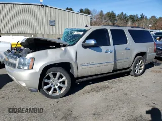 2013 Chevrolet Suburban LTZ with VIN 1GNSCKE03DR186954, listed as a Copart auction lot 44085645 with 0 mi miles and Salvage Title. Bid and sale history available at carsss.com. Image 1.