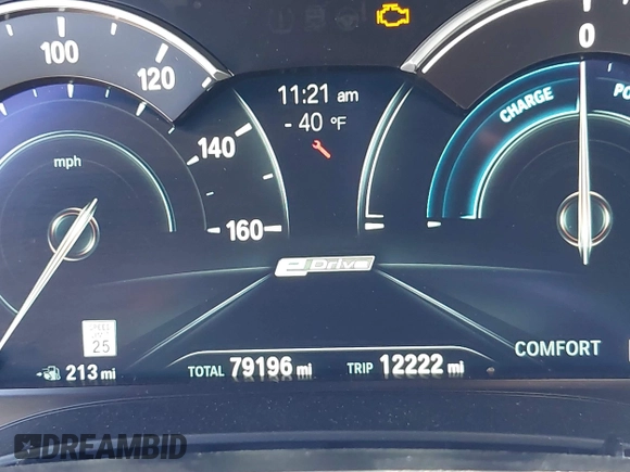 2019 BMW 5 Series 530e with VIN WBAJA9C53KB391999, listed as a IAAI auction lot 42311824 with 79,196 mi miles and . Bid and sale history available at DreamBid. Image 16.