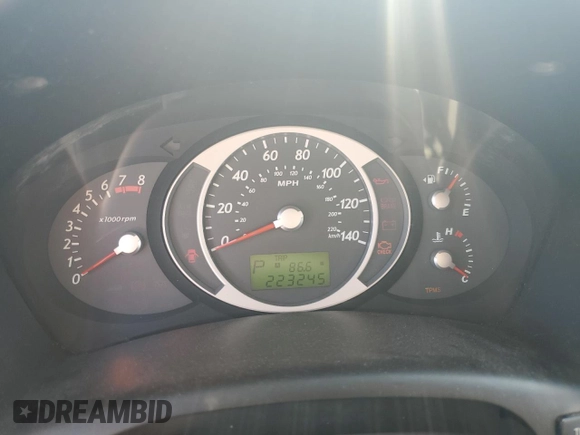 2008 Hyundai Tucson GLS with VIN KM8JM12B98U815228, listed as a Copart auction lot 73190674 with 223,245 mi miles and Salvage Title. Bid and sale history available at carsss.com. Image 9.