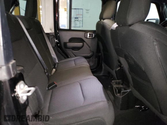 2022 Jeep Wrangler Unlimited Sport with VIN 1C4HJXDN1NW131568, listed as a Copart auction lot 46067685 with 45,609 mi miles and Clean Title. Bid and sale history available at DreamBid. Image 11.
