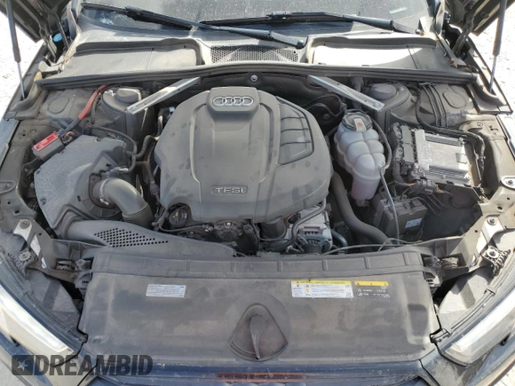 2019 Audi A4 Premium with VIN WAUGMAF46KN018153, listed as a Copart auction lot 49652305 with 80,307 mi miles and Salvage title. Bid and sale history available at DreamBid. Image 11.