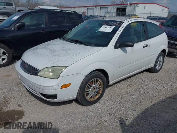 2007 Ford Focus S with VIN 1FAFP31N77W201442, listed as a IAAI auction lot 41887827 with 137,001 mi miles and . Bid and sale history available at carsss.com. Image 2.