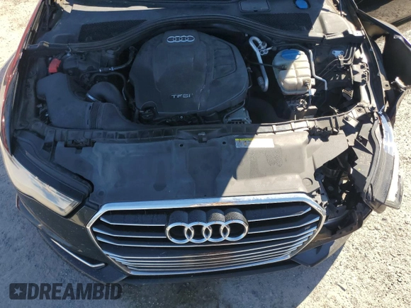2016 Audi A6 2.0T Premium Plus with VIN WAUDFAFC7GN116331, listed as a Copart auction lot 46994175 with 196,232 mi miles and Salvage Title. Bid and sale history available at carsss.com. Image 11.