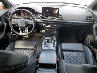 2023 Audi SQ5 Premium Plus z VIN WA1B4AFY4P2083151, wystawiony jako Copart lot #58185645 z przebiegiem 57 751 mil mil oraz Szkoda całkowita • Salvage title. Historia ofert i sprzedaży dostępna na DreamBid. Obrazek 8.