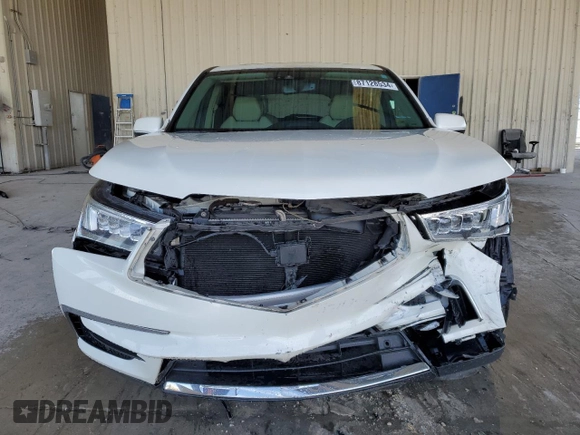 2019 Acura MDX Technology z VIN 5J8YD3H50KL001807, wystawiony jako Copart lot #87128534 z przebiegiem 55 954 mil mil oraz Nie do naprawy • Non repairable. Historia ofert i sprzedaży dostępna na DreamBid. Obrazek 5.