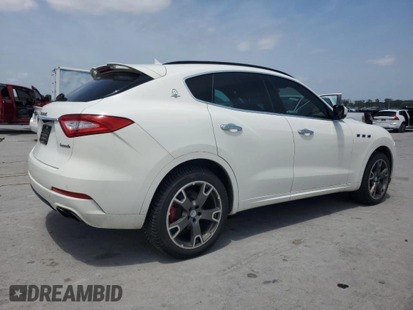 2017 Maserati Levante with VIN ZN661XUS8HX217521, listed as a Copart auction lot 57087625 with 112,564 mi miles and Clean title. Bid and sale history available at DreamBid. Image 3.