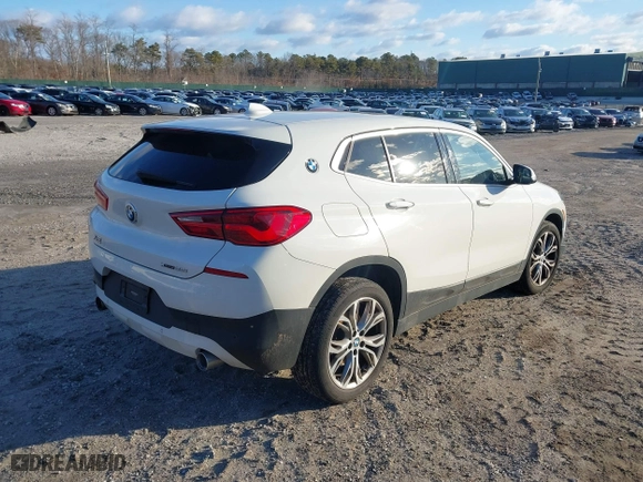 2019 BMW X2 xDrive28i with VIN WBXYJ5C50K5N20177, listed as a IAAI auction lot 41597100 with 44,633 mi miles. Bid and sale history available at carsss.com. Image 4.