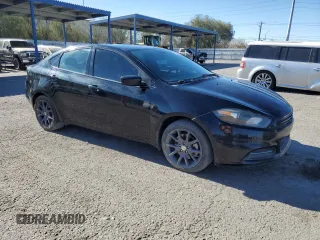 2016 Dodge Dart SE with VIN 1C3CDFAA2GD555437, listed as a Copart auction lot 83591314 with 131,973 mi miles and Salvage Title. Bid and sale history available at carsss.com. Image 4.