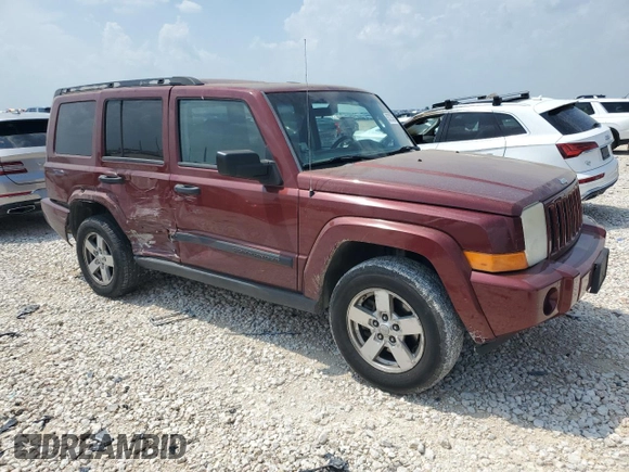 2006 Jeep Commander z VIN 1J8HH48K66C369227, wystawiony jako Copart lot #53723565 z przebiegiem 193 303 mil mil oraz Szkoda całkowita • Salvage title. Historia ofert i sprzedaży dostępna na DreamBid. Obrazek 4.