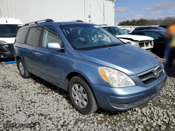 2008 Hyundai Entourage GLS with VIN KNDMC233486049592, listed as a Copart auction lot 47755765 with 201,802 mi miles and Salvage Title. Bid and sale history available at carsss.com. Image 4.