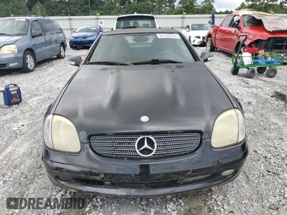 2001 Mercedes-Benz SLK 230 Kompressor z VIN WDBKK49F31F175681, wystawiony jako Copart lot #65155374 z przebiegiem Nie podano mil oraz Nie do naprawy • Non repairable. Historia ofert i sprzedaży dostępna na DreamBid. Obrazek 5.