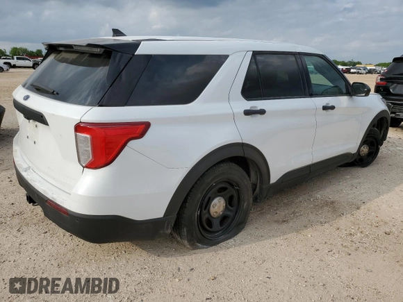 2023 Ford Police Interceptor Utility z VIN 1FM5K8AB7PGA85592, wystawiony jako Copart lot #53760485 z przebiegiem Nie podano mil oraz Szkody całkowita. Historia ofert i sprzedaży dostępna na DreamBid. Obrazek 3.