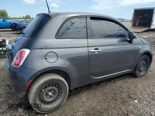 2015 FIAT 500 Pop с VIN 3C3CFFAR5FT696088, выставлен на аукционе Copart как лот 56435805 с пробегом 82 180 миль миль и Списание • Salvage title. История ставок и продаж доступна на DreamBid. Изображение 3.