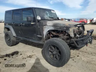 2010 Jeep Wrangler Unlimited Rubicon with VIN 1J4HA6H19AL192027, listed as a Copart auction lot 47499715 with Not provided miles and Non repairable. Bid and sale history available at DreamBid. Image 4.