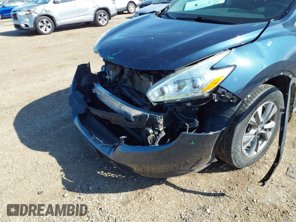 2016 Nissan Murano SL z VIN 5N1AZ2MH6GN143047, wystawiony jako IAAI lot #41920270 z przebiegiem 158 518 mil mil oraz . Historia ofert i sprzedaży dostępna na DreamBid. Obrazek 6.