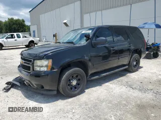 2014 Chevrolet Tahoe Commercial с VIN 1GNLC2E09ER192814, выставлен на аукционе Copart как лот 63980445 с пробегом 261 632 миль миль и Списание • Salvage title. История ставок и продаж доступна на DreamBid. Изображение 1.