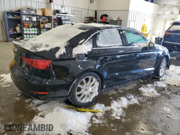 2015 Audi A3 2.0T Premium Plus with VIN WAUEFGFF5F1056542, listed as a Copart auction lot 38159544 with 70,259 mi miles. Bid and sale history available at carsss.com. Image 3.