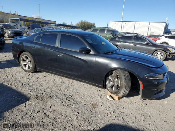 2015 Dodge Charger SE with VIN 2C3CDXBG6FH827448, listed as a Copart auction lot 49174605 with 109,637 mi miles and Salvage Title. Bid and sale history available at carsss.com. Image 4.