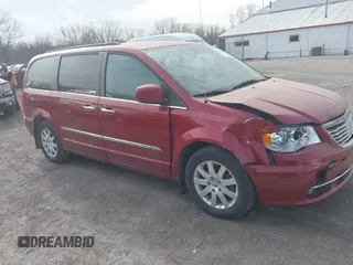 2014 Chrysler Town & Country Touring with VIN 2C4RC1BG9ER418147, listed as a IAAI auction lot 41812594 with 161,356 mi miles and . Bid and sale history available at DreamBid. Image 1.
