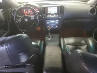 2012 Nissan Maxima SV with VIN 1N4AA5AP9CC813100, listed as a Copart auction lot 61155655 with 182,200 mi miles and Salvage title. Bid and sale history available at DreamBid. Image 8.