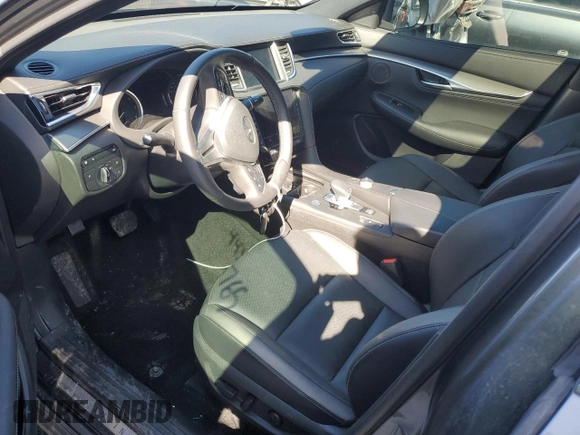 2023 Infiniti QX55 Luxe z VIN 3PCAJ5JR9PF118376, wystawiony jako Copart lot #44305765 z przebiegiem 16 171 mil mil oraz Szkody całkowita. Historia ofert i sprzedaży dostępna na DreamBid. Obrazek 7.