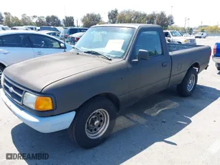 1995 Ford Ranger XL with VIN 1FTCR10U7SPB12431, listed as a IAAI auction lot 41989198 with 85,854 mi miles. Bid and sale history available at carsss.com. Image 2.