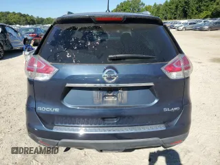 2016 Nissan Rogue SL with VIN 5N1AT2MV6GC759950, listed as a Copart auction lot 70302714 with Not Provided miles and Salvage Title. Bid and sale history available at DreamBid. Image 6.