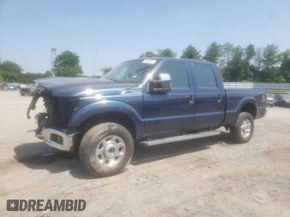 2015 Ford F-250 Lariat with VIN 1FT7W2B61FED50663, listed as a Copart auction lot 58500885 with 261,619 mi miles and Salvage title. Bid and sale history available at DreamBid. Image 1.