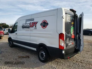 2023 Ford Transit Cargo with VIN 1FTBR1C86PKB77317, listed as a Copart auction lot 45195975 with 15,223 mi miles and Salvage Title. Bid and sale history available at DreamBid. Image 2.