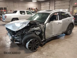 2017 Infiniti QX70 with VIN JN8CS1MW5HM414024, listed as a IAAI auction lot 41941086 with Not Provided miles and . Bid and sale history available at DreamBid. Image 2.