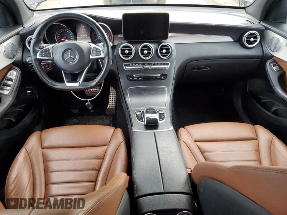 2019 Mercedes-Benz GLC with VIN WDC0J6EBXKF484389, listed as a Copart auction lot 43613755 with 86,197 mi miles and Clean Title. Bid and sale history available at carsss.com. Image 8.