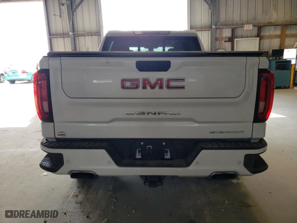 2020 GMC Sierra 1500 Denali with VIN 1GTU9FEL4LZ321472, listed as a Copart auction lot 51413194 with 101,044 mi miles and Salvage Title. Bid and sale history available at carsss.com. Image 6.