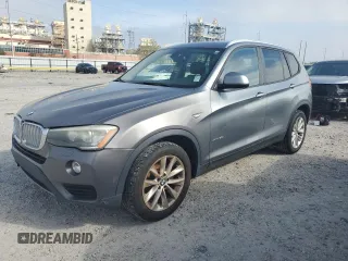 2016 BMW X3 xDrive28i with VIN 5UXWX9C59G0D65421, listed as a Copart auction lot 50040395 with 146,751 mi miles and Salvage Title. Bid and sale history available at carsss.com. Image 1.