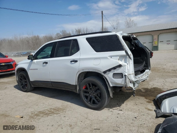 2023 Chevrolet Traverse Premier with VIN 1GNEVKKW8PJ285157, listed as a Copart auction lot 51118065 with 35,607 mi miles and Salvage Title. Bid and sale history available at carsss.com. Image 2.