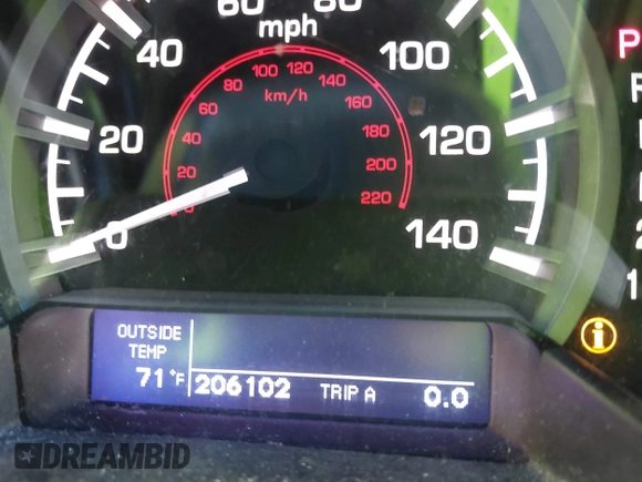 2009 Honda Ridgeline RTL with VIN 2HJYK16539H503533, listed as a IAAI auction lot 42307300 with 206,102 mi miles and . Bid and sale history available at DreamBid. Image 12.