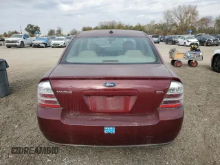 2008 Ford Taurus SEL with VIN 1FAHP24W68G144847, listed as a Copart auction lot 78148484 with 181,182 mi miles and Clean Title. Bid and sale history available at carsss.com. Image 6.