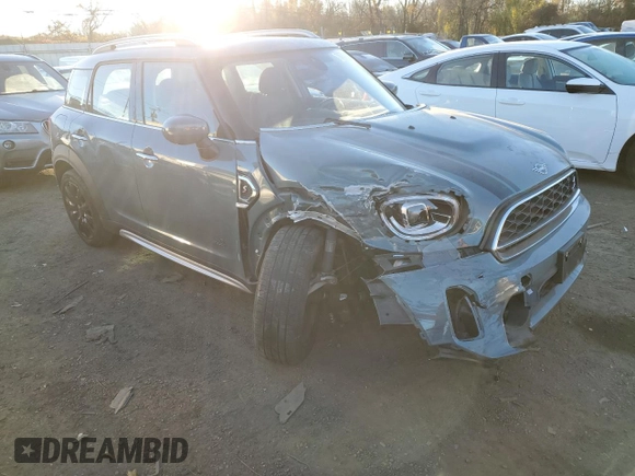 2022 MINI Countryman Cooper S with VIN WMZ83BR05N3P03284, listed as a Copart auction lot 78706164 with 36,937 mi miles and Salvage title. Bid and sale history available at DreamBid. Image 4.