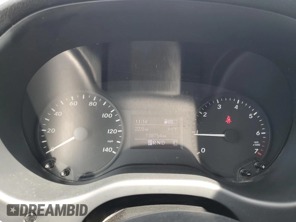 2017 Mercedes-Benz Metris Cargo with VIN WD3PG2EA7H3205245, listed as a Copart auction lot 66088315 with 138,754 mi miles and Salvage title. Bid and sale history available at DreamBid. Image 9.