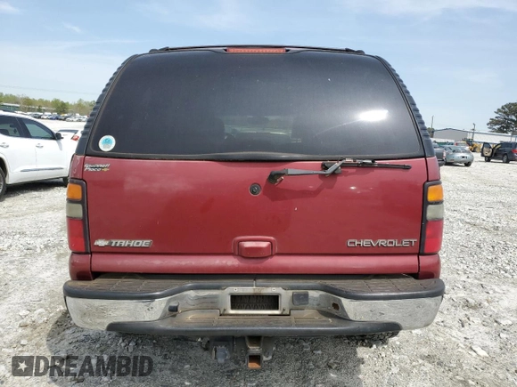 2004 Chevrolet Tahoe LT with VIN 1GNEC13Z04J182593, listed as a Copart auction lot 51489455 with 305,310 mi miles and Salvage title. Bid and sale history available at DreamBid. Image 6.