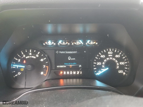 2019 Ford F-150 XL with VIN 1FTEX1EB9KKD35749, listed as a Copart auction lot 45160475 with 101,339 mi miles and Salvage Title. Bid and sale history available at carsss.com. Image 9.